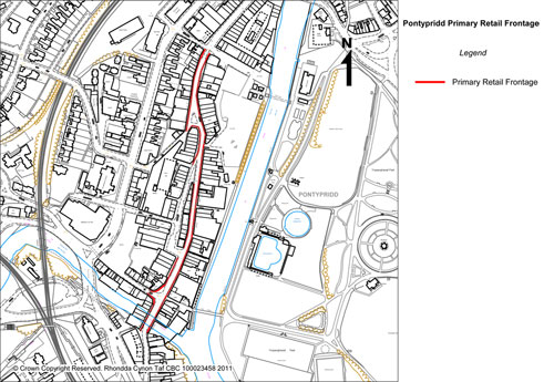 Pontypridd Primary Retail Frontage